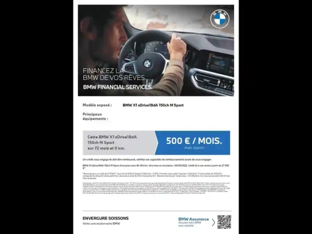 Bmw X1 sdrive18da 150ch m sport — photo 4