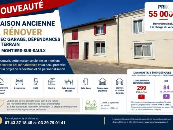 Maison 4 pièces 121 m²