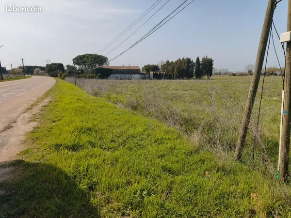 Terrain agricole près chemin des canaux