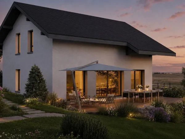 Terrain + maison 124 m²