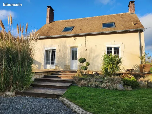 Maison à vendre Marigné Laillé 125m² + grande dépendance avec studio + Terrain 2000 m²