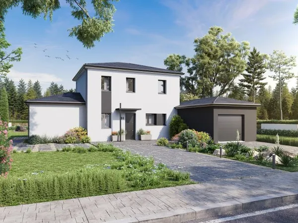 Terrain + maison 123 m²