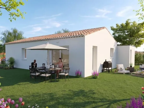 Exceptionnel !! LES GRANGES GONTARDES: parcelle constructible et viabilisée de 400 m²