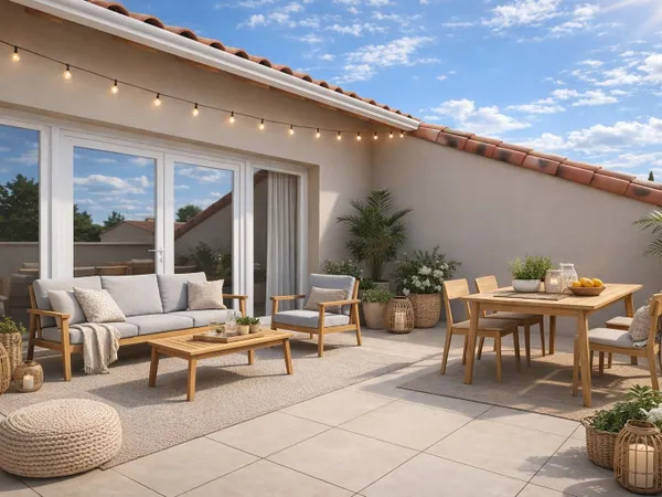 SUPERBE T4 120 M² + MAGNIFIQUE TERRASSE TROPEZIENNE 26 M²