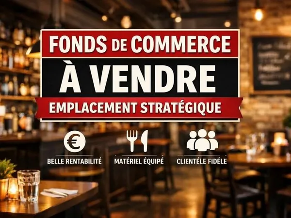 FONDS DE COMMERCE - HÔTEL / RESTAURATION - EMPLACEMENT N°1
