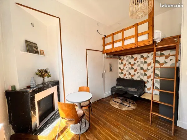 Studio 20m2 entièrement meuble