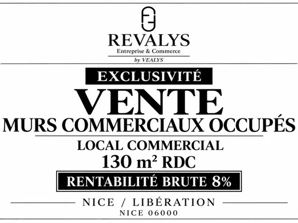 Local commercial 130 m²