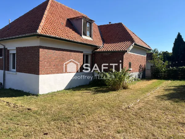 Maison avec deux chambre en Rez de chaussée
