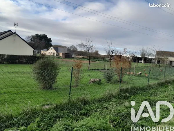Terrain 850 m² Verrie
