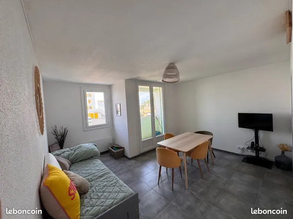 Appartement T2 meublé proche de la plage des mouettes