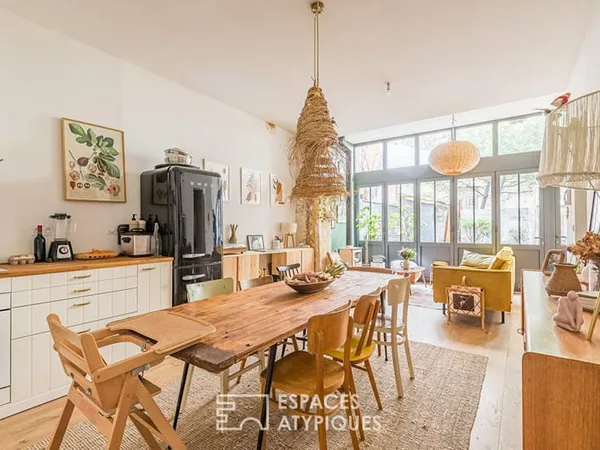 Maison cosy chic avec terrasse au Palais Gallien