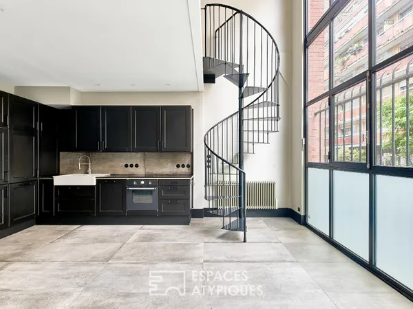 Loft en triplex quartier Trudaine
