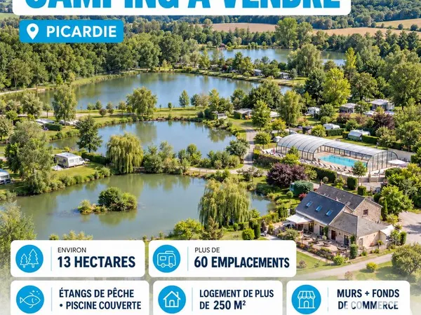 Camping 130000 m² Ugny-l'Équipée