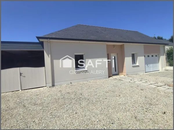 Maison plain pied avec terrain !