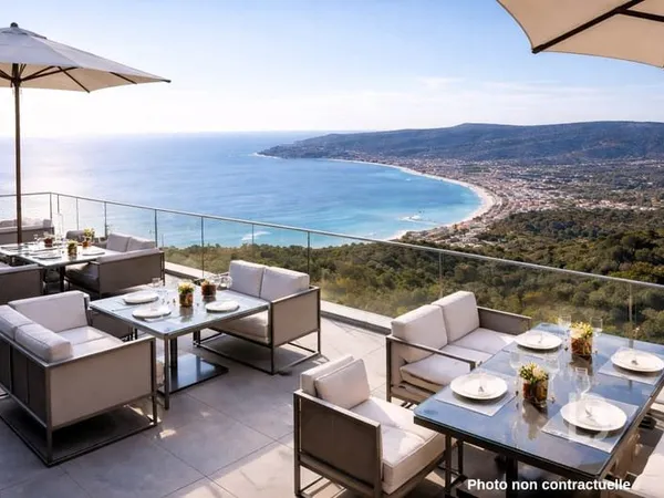 Domaine événementiel d'exception avec vue mer panoramique