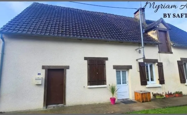 Maison en pierre plain-pied 2 chambres dépendance terrain