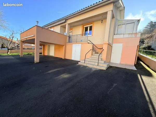 🏡 Maison 110 m² - 5 pièces - 3 ch + studio indépendant - terrain 600 m² - garage - PMR