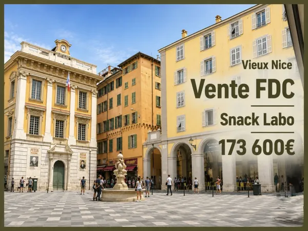 Snack/fast food 1 pièce 58 m²