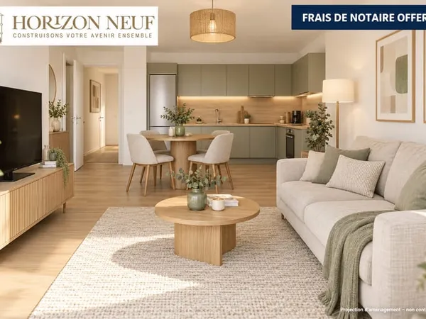 Appartement 3 pièces 62 m²