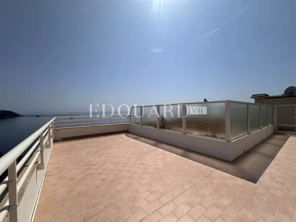 En exclusivité deux pièces avec terrasse, magnifique vue mer, spectaculaire solarium, spacieux parki