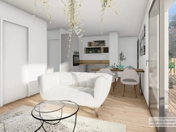 Maison neuve 3 pièces 48 m²