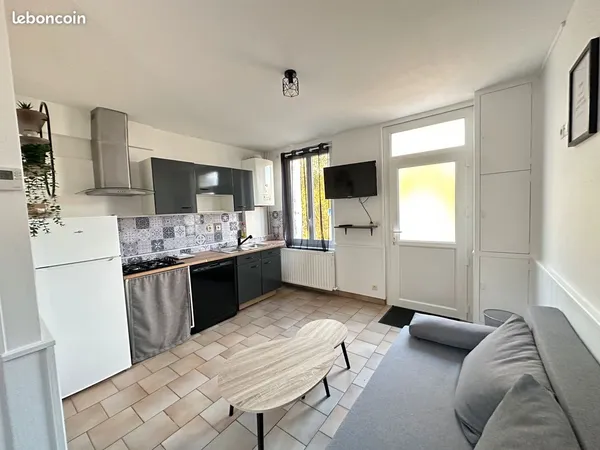 Maison meublée jardin
