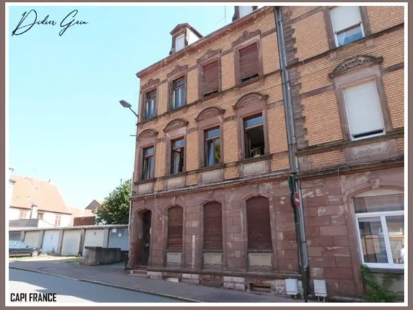 Appartement à vendre 3 pièces SARREGUEMINES (57)
