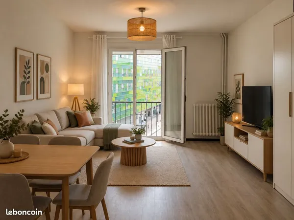 2 pièces 52 m² à louer proche gare Perpignan