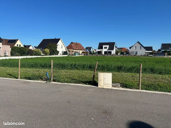 Vente | Terrain constructible | 560 m² | Biltzheim