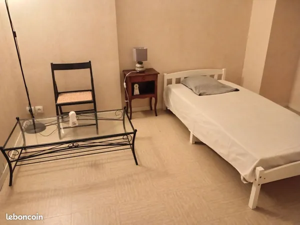 Grande chambre privée 25m2 en colocation