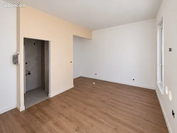 Studio avec terrasse rénové et climatisé à quelques mètres de la Doua