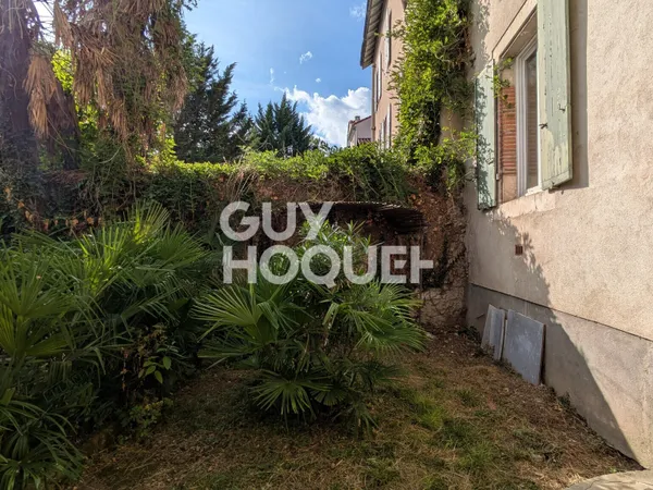 Appartement RDC - Jardinet privatif - cave