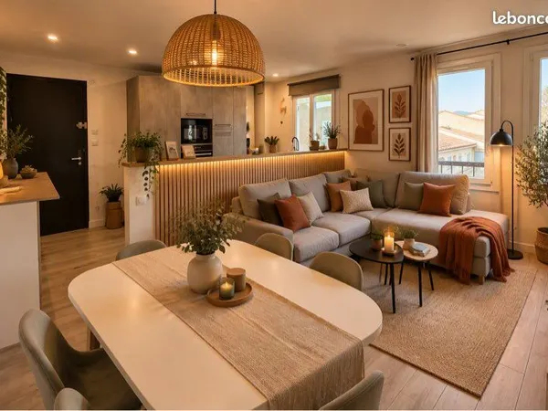 À VENDRE - T2 MEUBLÉ RÉNOVÉ DE 37,34 m² - COGOLIN