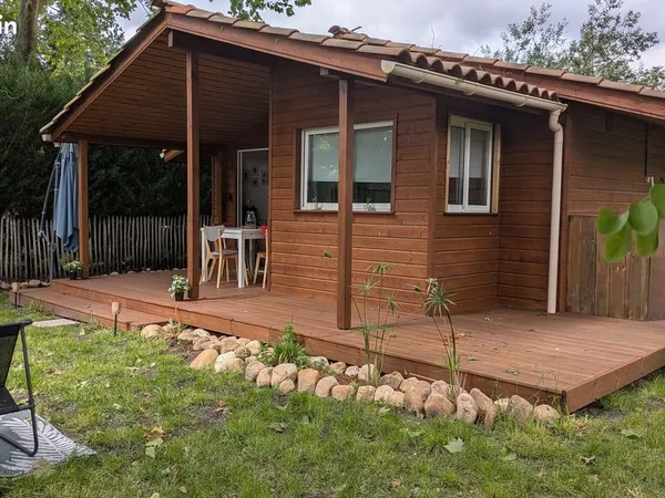 Chalet 40 m² - Bassin d'Arcachon - Domaine 4★ - Disponible immédiatement