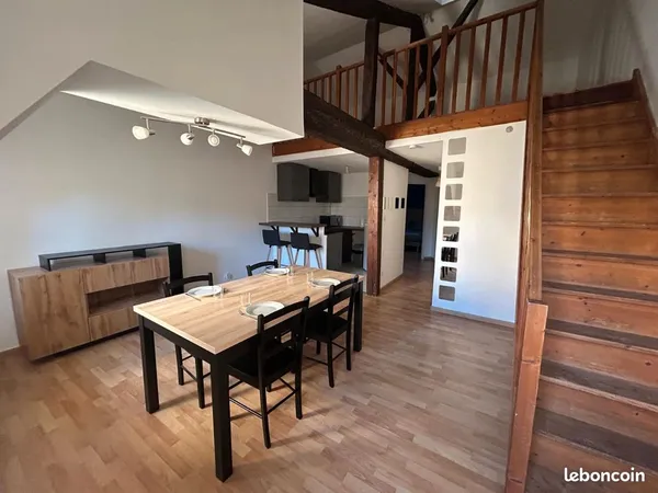 T3 58m² meublé