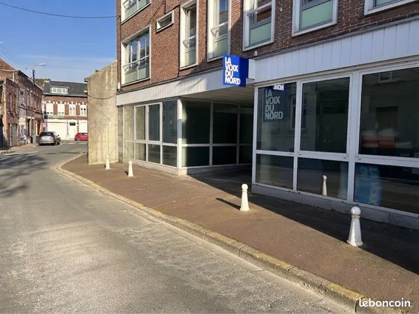 Local Commercial Halluin de 45 M2 - Proche centre ville - parking à proximité