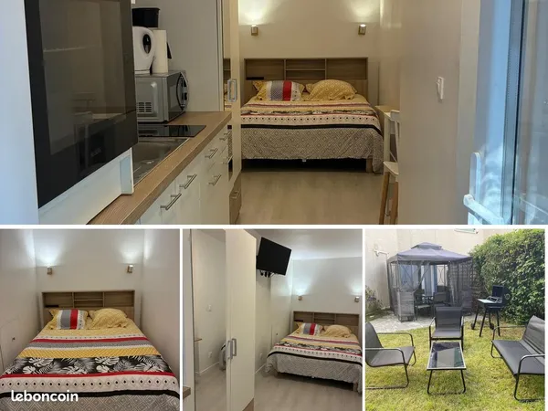 Location Studio meublé indépendant - Bail mobilité - Cergy