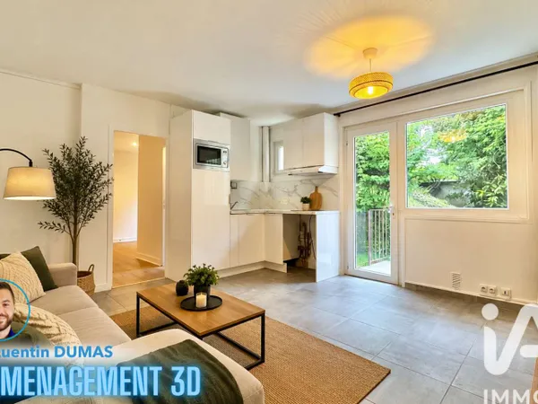 Appartement 2 pièces 39 m²