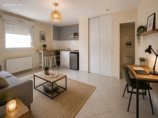 Location studio 24 m2 Troyes