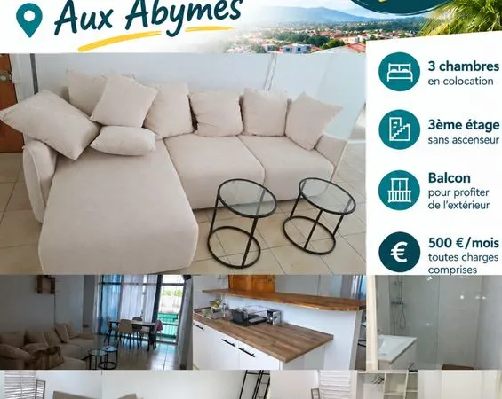 Colocation ou location Abymes