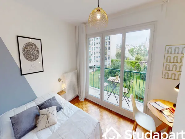 Chambre dans une colocation de 12m2