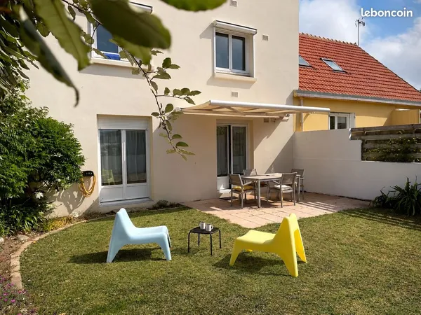 Appartement T2 30m2 avec jardin - 50m de la plage