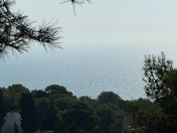Terrain constructible vue mer Sète Saint Clair Sud 667 m2