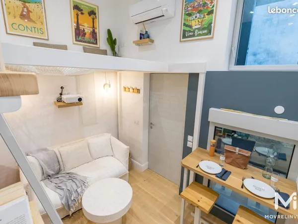 Appartement 2 pièces 20 m²
