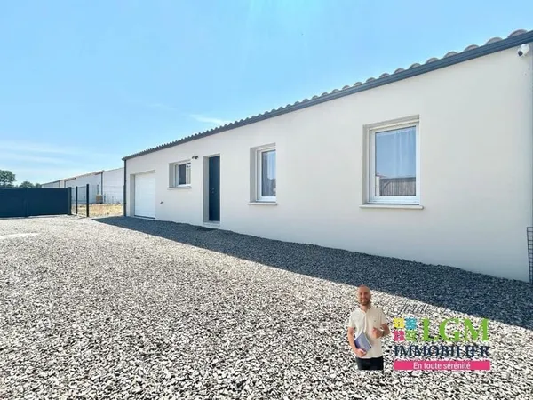 Nieul-le-Dolent - Maison récente 2024 - DPE A - 3 chambres - plain‑pied - climatisée