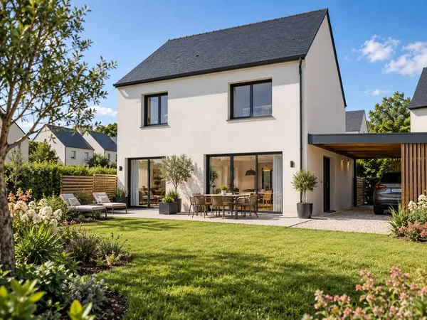 MAISON NEUVE T5 DE 84 M² AVEC JARDIN DE 142 M² ET CARPORT