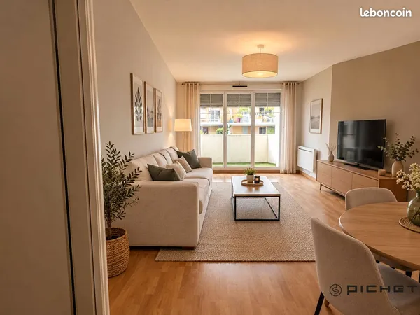 Appartement 3 pièces 63 m²