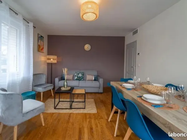 Appartement meublé 3 pièces avec balcon - Sévrier, proche plage