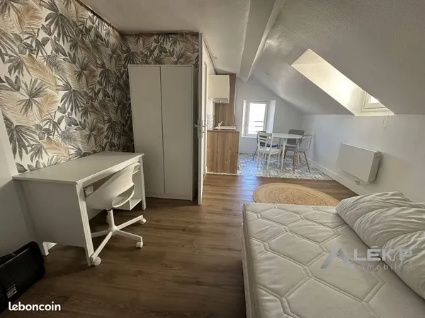 Studio 2 pièces 20 m²