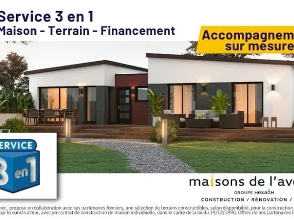 Maison neuve 5 pièces 140 m²